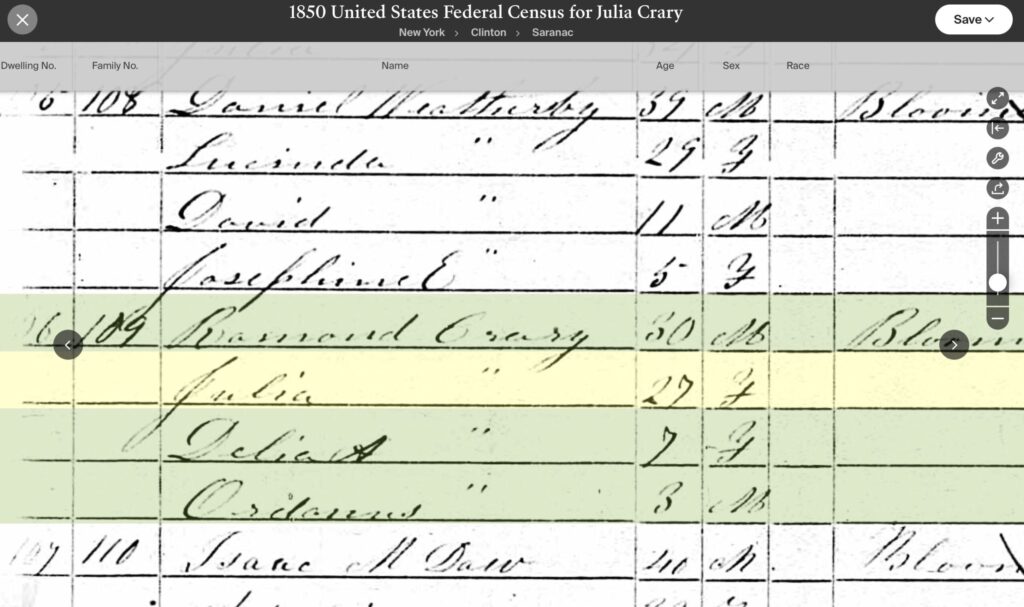 Census page.